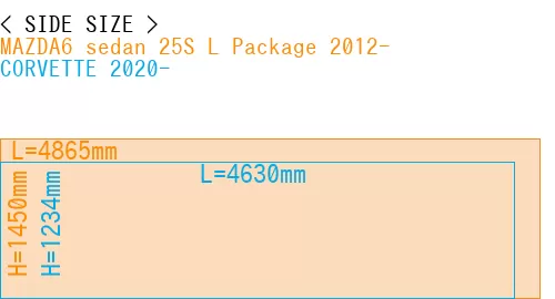 #MAZDA6 sedan 25S 
L Package 2012- + CORVETTE 2020-